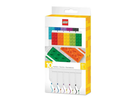 CANETA HIDR.10 CORES LEGO