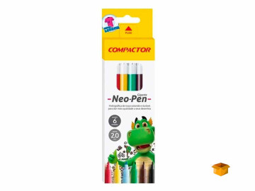 CANETA HIDR.06 CORES NEOPEN...