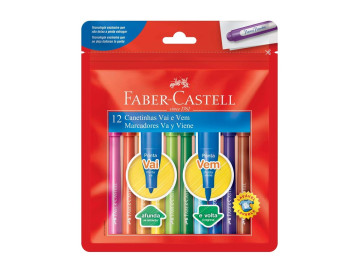 CANETA HIDR.12 CORES VAI E...