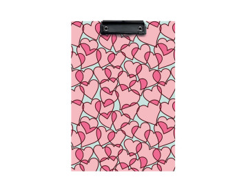 PRANCHETA OF.DECORADA CORACOES