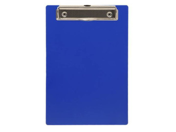 PRANCHETA A5 PLASTICA AZUL