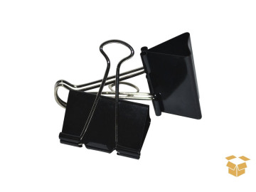 PRENDEDOR PAPEL  15MM PRETO...