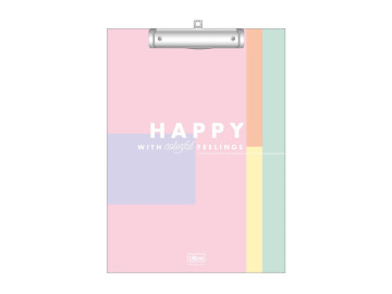 PRANCHETA A4.PLAST.HAPPY...