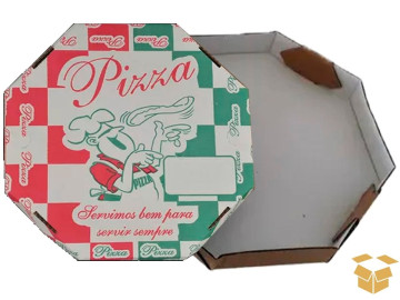 CAIXA PIZZA OITAVADA 40CM...
