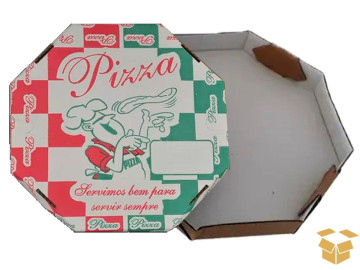 CAIXA PIZZA OITAVADA 35CM...