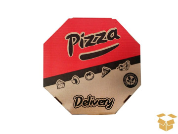 CAIXA PIZZA OITAVADA 25CM...