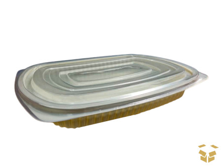 BANDEJA 22X17.0X3.0CM 700ML C/10