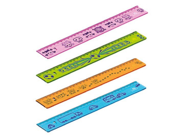 REGUA  30CM.PLASTICA...