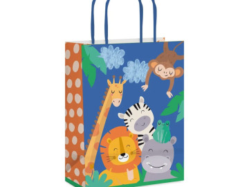 SACOLA PAPEL 26X20X10 ZOO-AV.