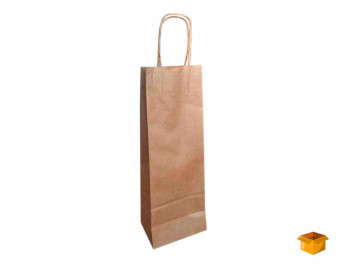 SACOLA PAPEL 12X36X08 KRAFT...