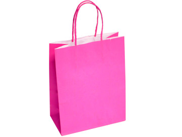 SACOLA PAPEL 31X12X39 ROSA...