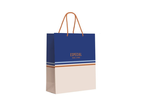 SACOLA PAPEL 31X26X10 POLO PREMIUN P-AV