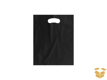 SACOLA 20X30 PRETA BOCA...