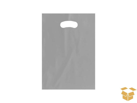 SACOLA 20X30 PRATA BOCA PALHACO C/50