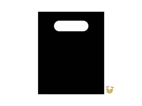 SACOLA 15X20 PRETA BOCA PALHACO C/50