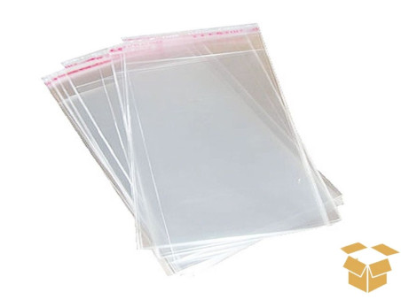 SACO ADESIV.22X30X05 PP+3CM AB.C/100