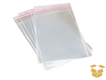 SACO ADESIV.25X35X05 PP+3CM...