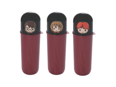 PORTA ESCOVA/HIGIENE RED.HARRY POTTER