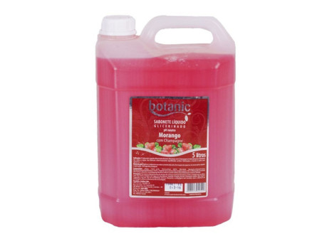 SABONETE LIQ.MORANGO CHAMP/BOTANIC 5 L.