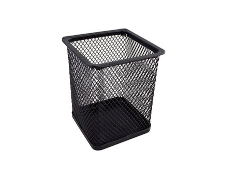 PORTA CANETA/LAPIS ARAMADO PRETO