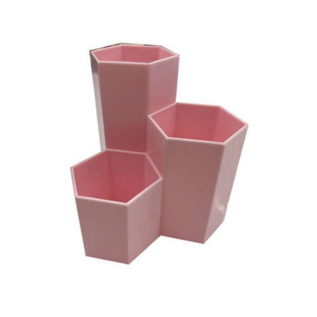 ORGANIZADOR MESA.ROSA EXAGONAL