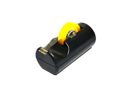 SUPORTE FITA DUREX PEQ.PRETO WALEU-174