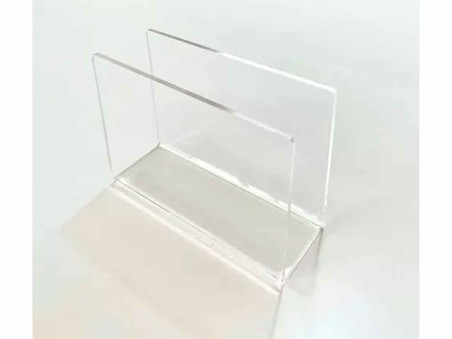 SUPORTE GUARDANAPO ACRILICO TRANSPARENTE