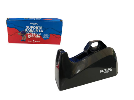 SUPORTE FITA ADESIVA PRETO MEDIO