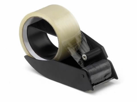 SUPORTE FITA EMBALAGEM PEQUENO PRETO