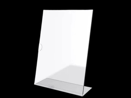 DISPLAY ACRILICO A5 VERTICAL 21X15CM