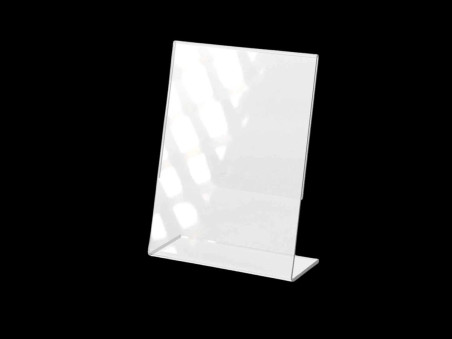 DISPLAY ACRILICO A6 VERTICAL 15X10CM