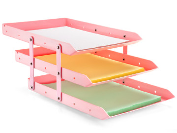 BANDEJA CORRESP.TRIPLA ROSA...