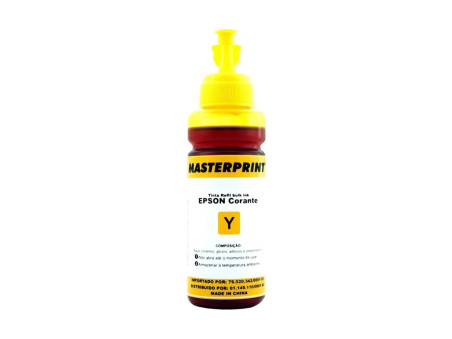 REFIL EPSON T664/673 AMARELO 100ML.