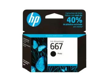 CARTUCHO HP 667 2ML.PRETO...