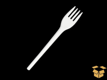 GARFO PLAST.REFEICAO BRANCO...