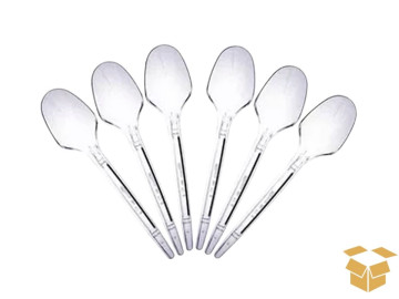 COLHER PLAST.SOBREMESA...