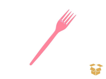 GARFO PLAST.SOBREMESA ROSA...