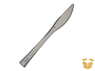 FACA PLAST.REFEICAO PRATA...