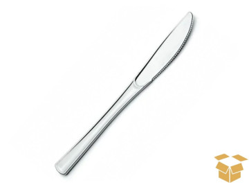 FACA PLAST.REFEICAO PRATA C/08