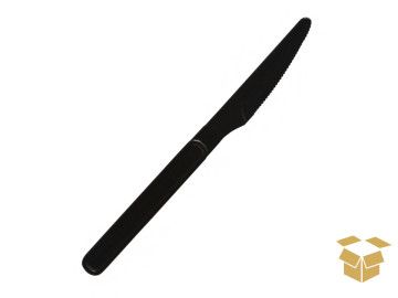 FACA PLAST.REFEICAO PRETA...