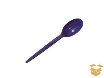 COLHER PLAST.REFEICAO ROXA...