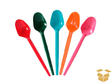 COLHER PLAST.SOBREMESA...