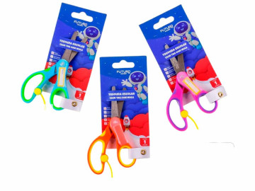 TESOURA ESCOLAR 13CM.TAG...