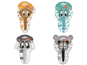 TESOURA ESCOLAR 13CM.PETS...