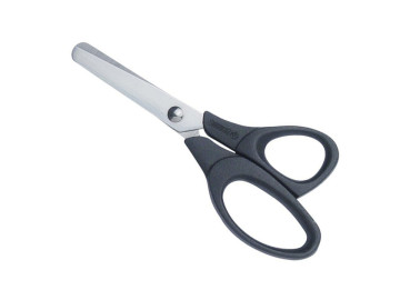 TESOURA ESCOLAR 11CM.PRETA...