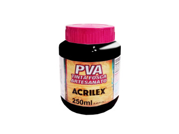 TINTA PLASTICA PRETO PVA...