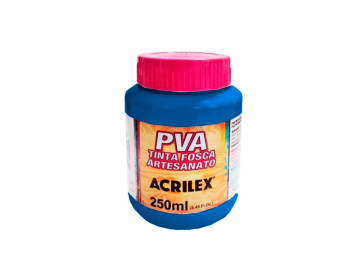 TINTA PLASTICA AZUL...