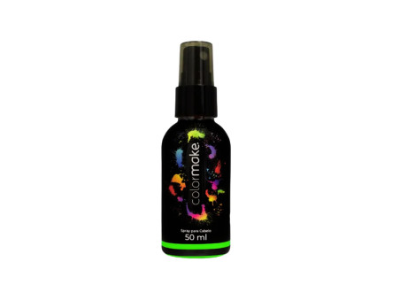 TINTA SPRAY PARA CABELO VERDE NEON 50ML.