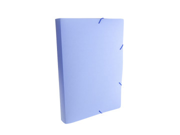 PASTA 30MM.COR AZUL PASTEL...