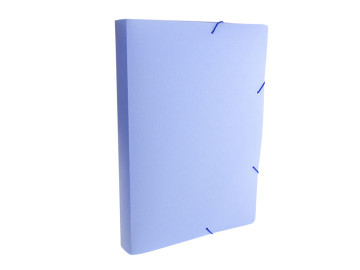 PASTA 55MM.COR AZUL PASTEL...